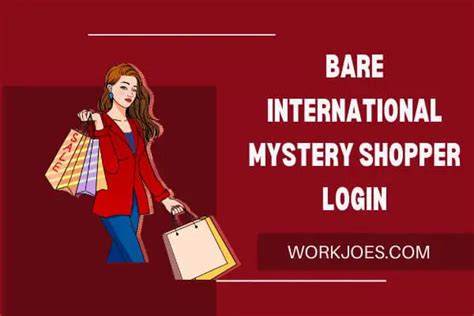 bare international mystery shopper login.